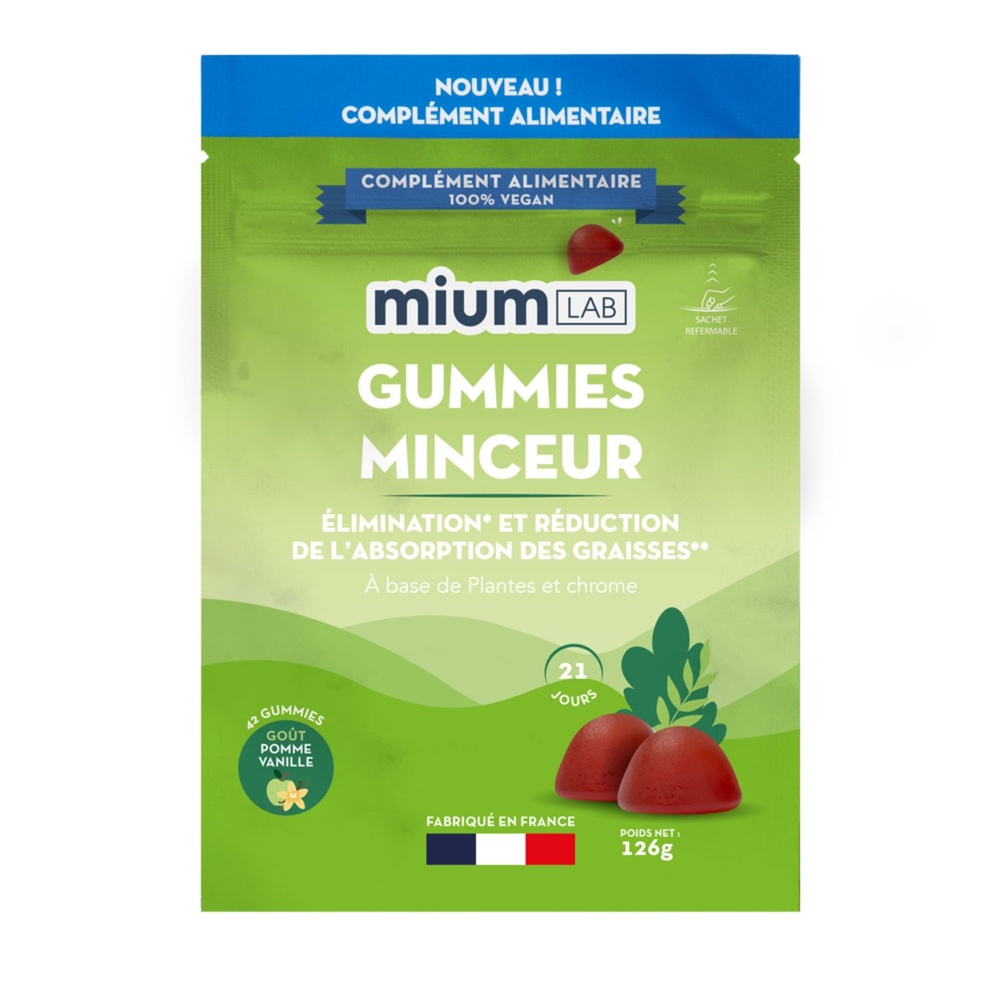 Gummies minceur - Mium Lab (ex Les Miraculeux)