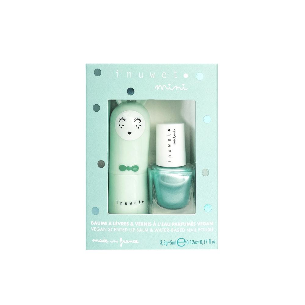 Inuwet  Coffret Trio Vernis à l'eau pour enfants - Rainbow Vernis à Ongles  à l'eau Pour Enfant Naturels & Vegan - Coffret Trio Vernis à l'eau parufmés  - Rainbow 