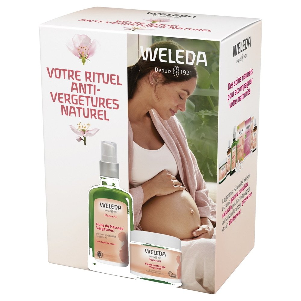 Baume de massage vergetures - Weleda