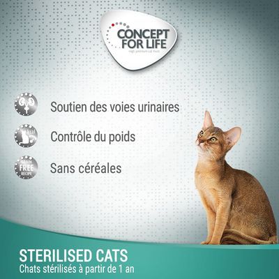 Chat/Boîtes et sachets/Concept for Life - zooplus-fr